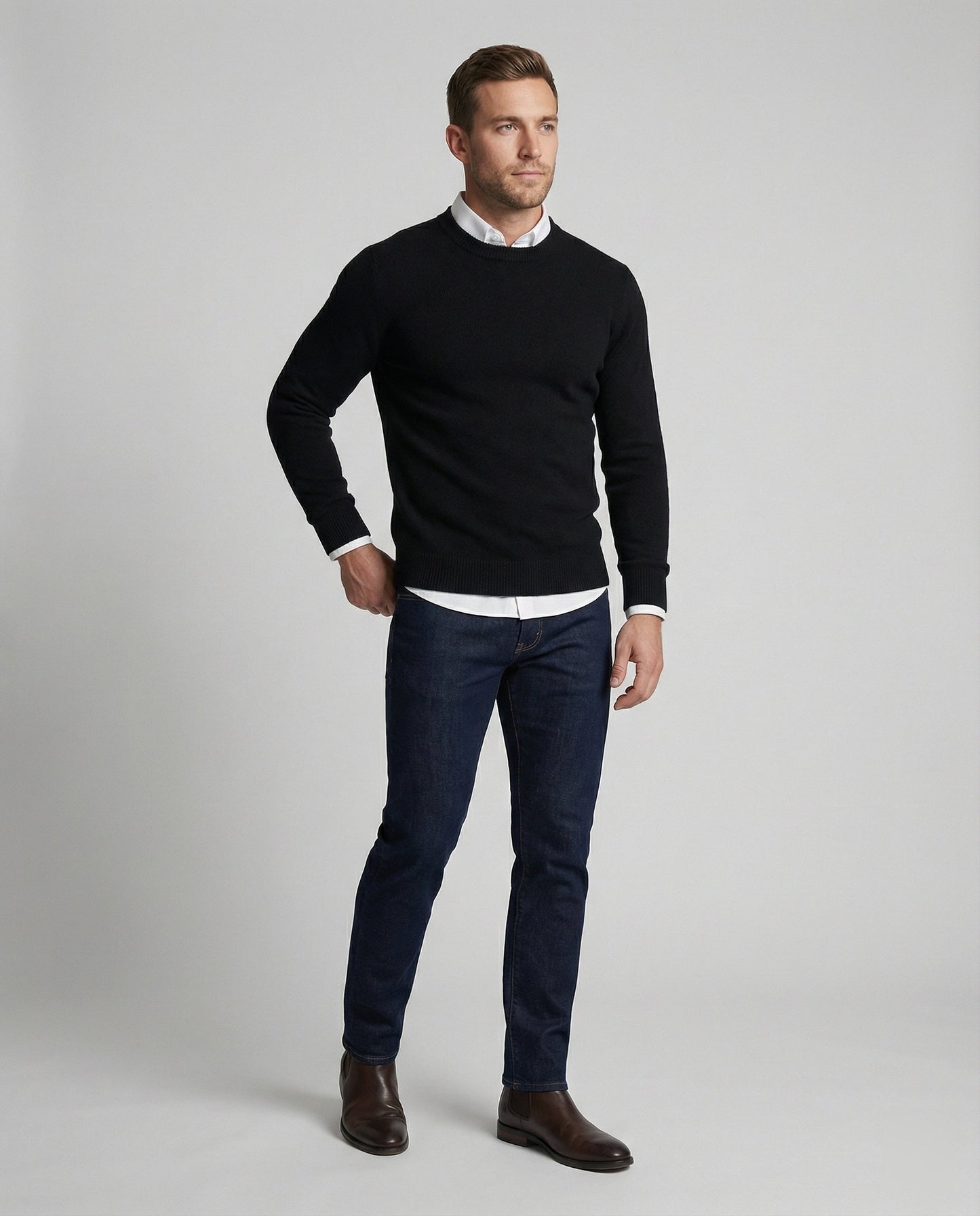 Maglione Uomo in Cashmere Autunnale Morbido