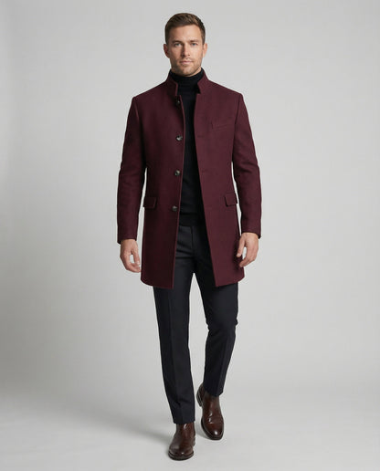 Cappotto Uomo Caldo Classico