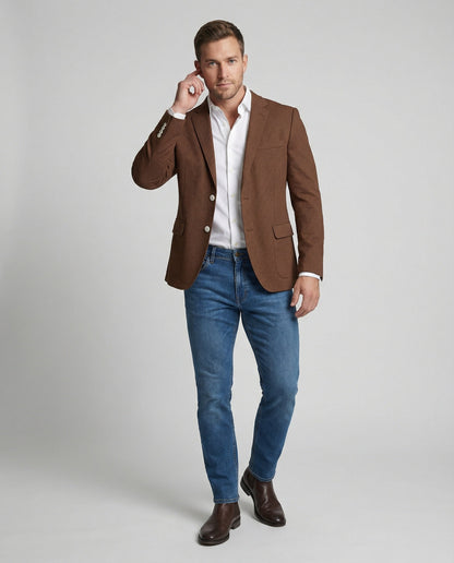 Blazer Uomo Slim Fit Elegante - Brentozzi