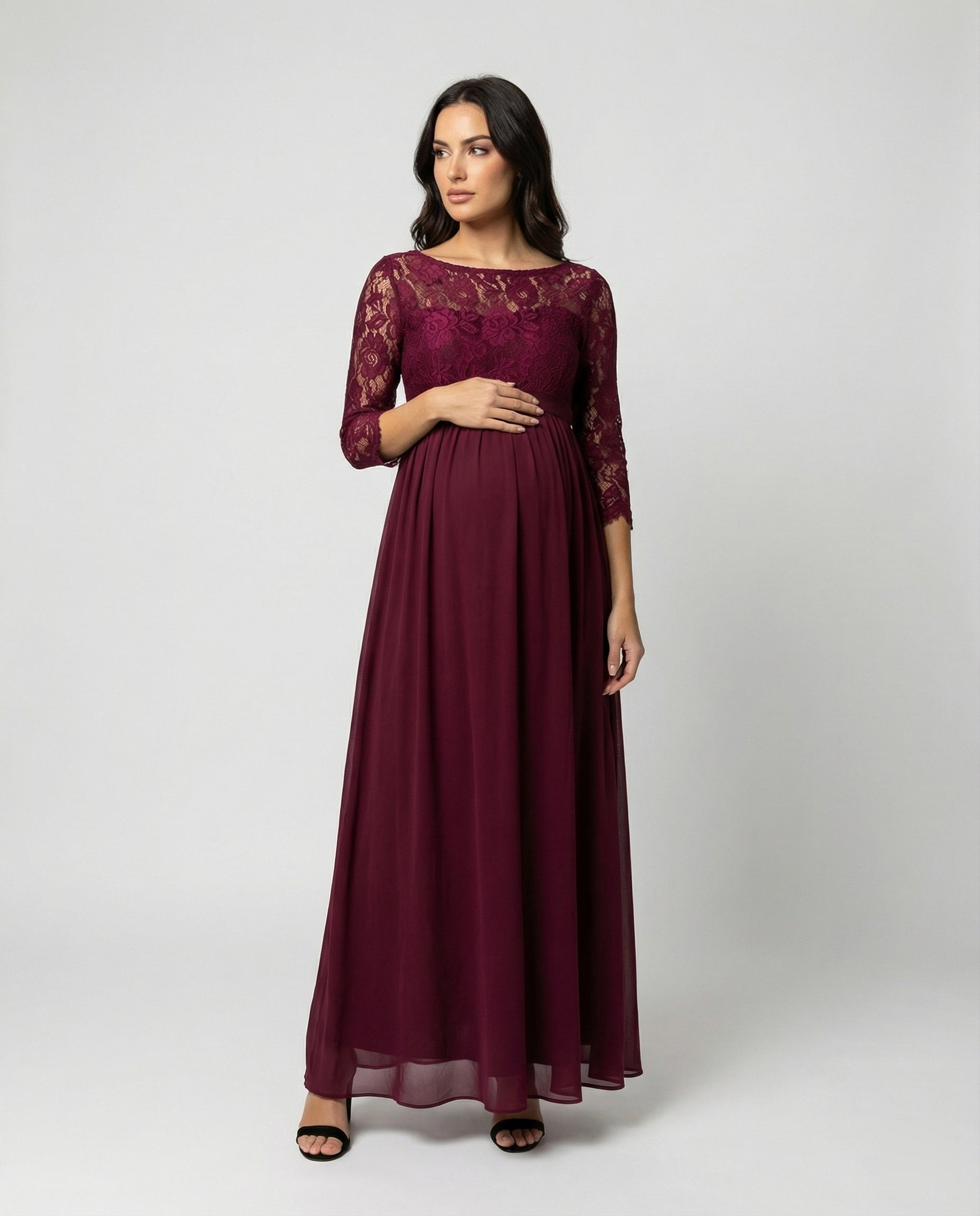 Abito Elegante Premaman Donna Svasato - Brentozzi
