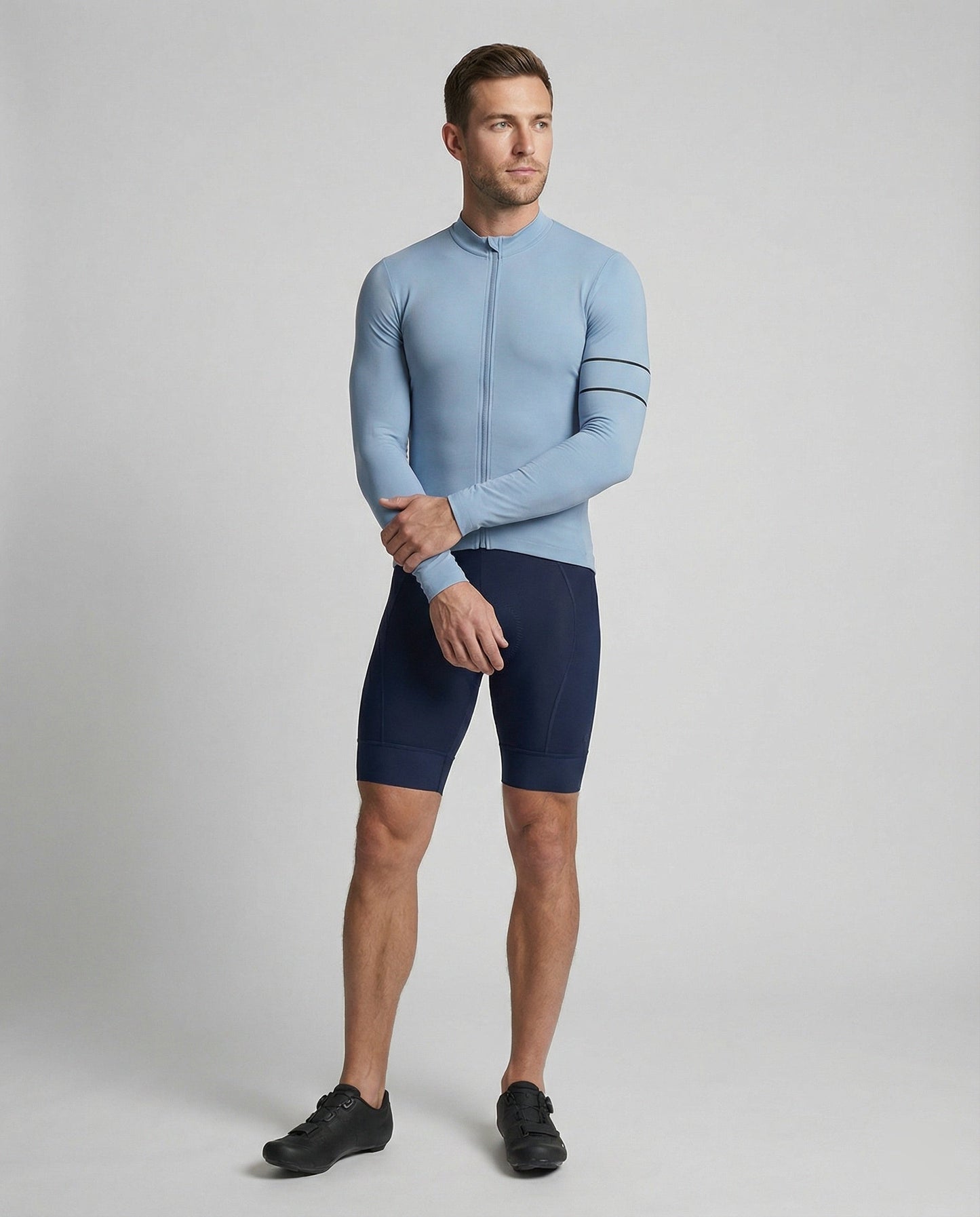 Maglia Ciclismo Uomo Manica Lunga Aerodinamica