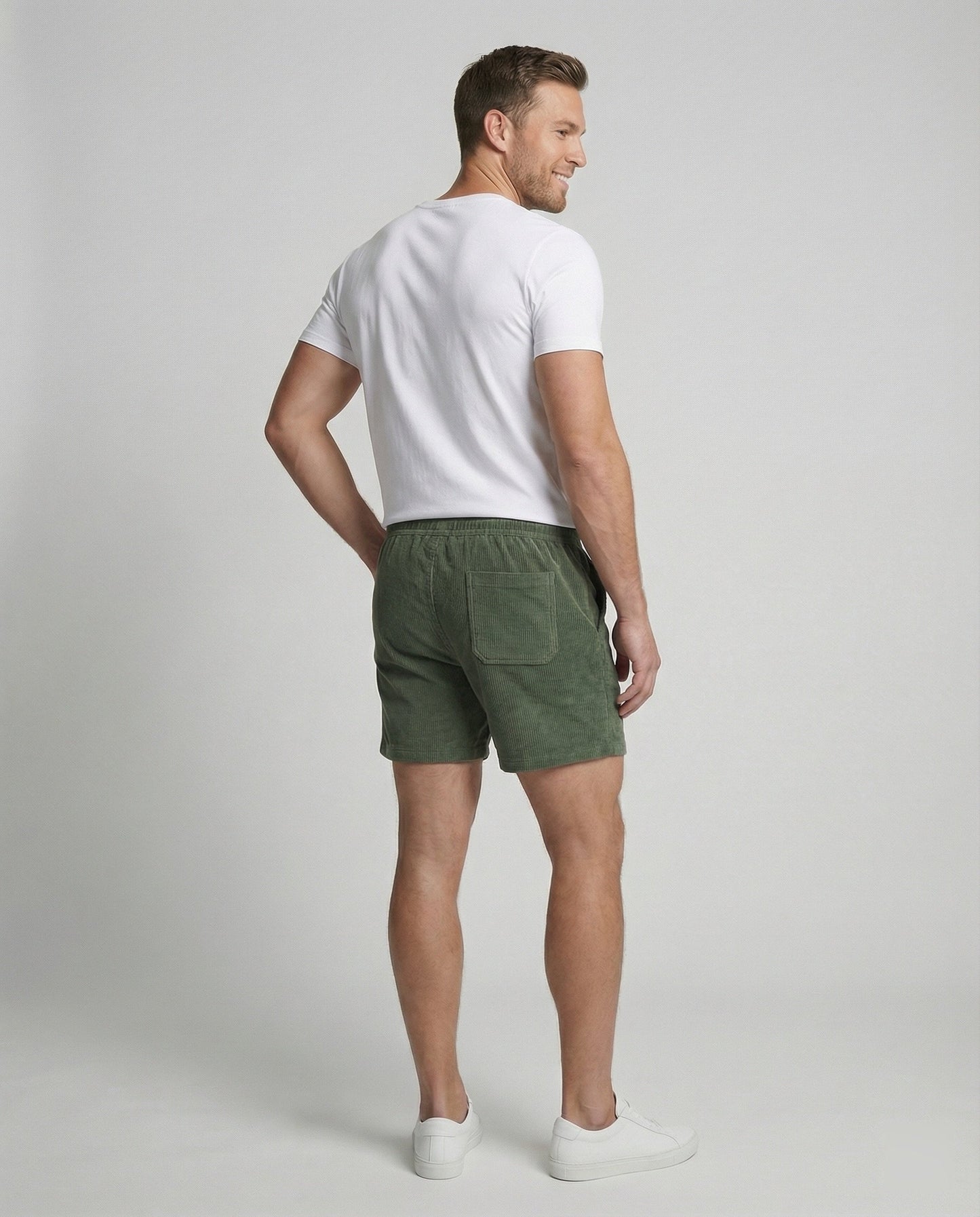 Costume da Bagno Uomo Sportivo Vestibilità Attiva