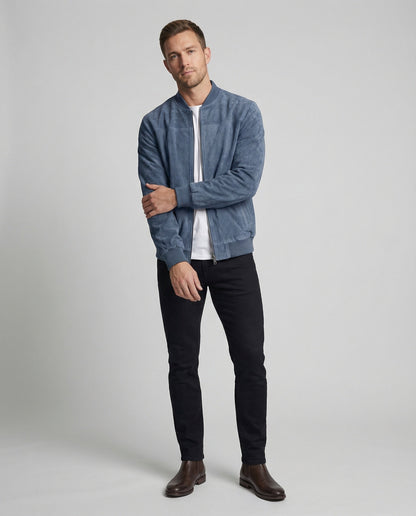 Bomber Uomo Slim Vestibilità Casual