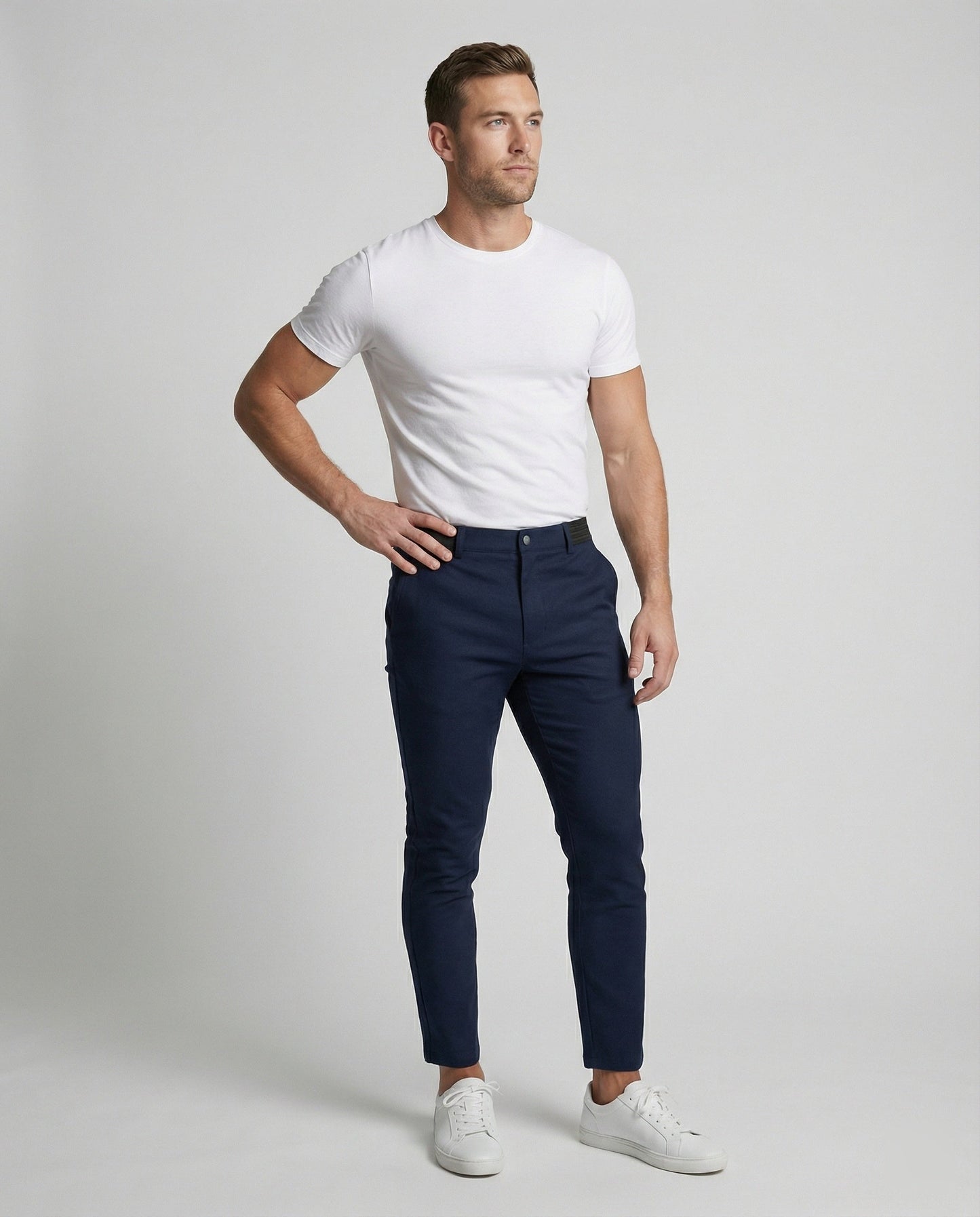 Pantaloni Chino Uomo Slim Fit