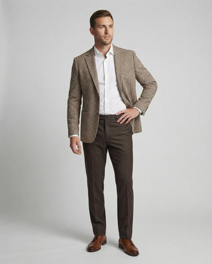 Blazer Uomo in Lino Taglio Casual