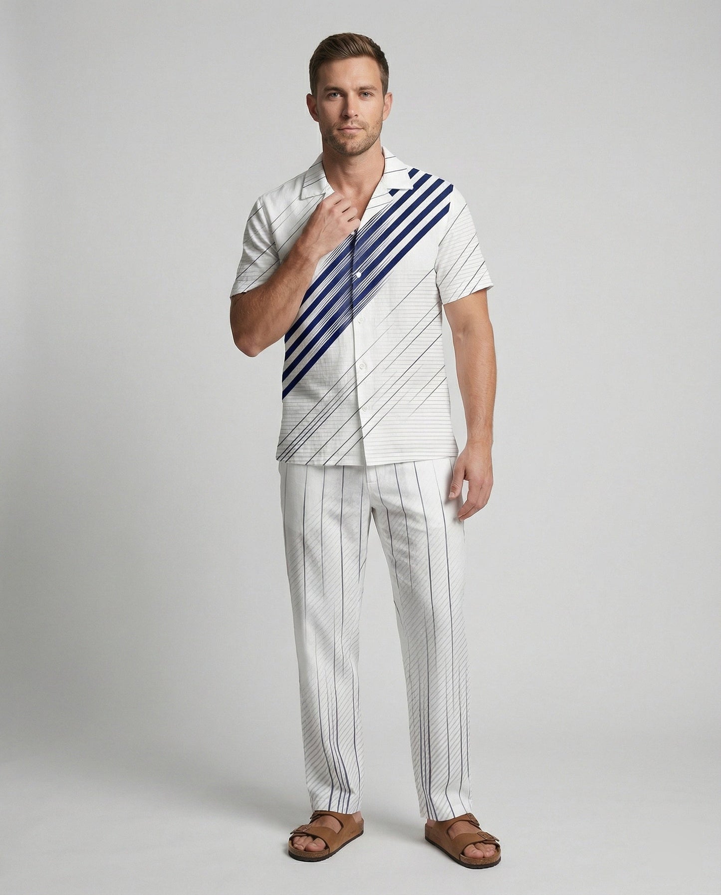 Completo Uomo in Viscosa Casual Comodo