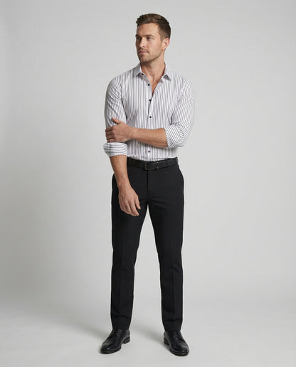 Camicia Uomo Slim Fit a Righe