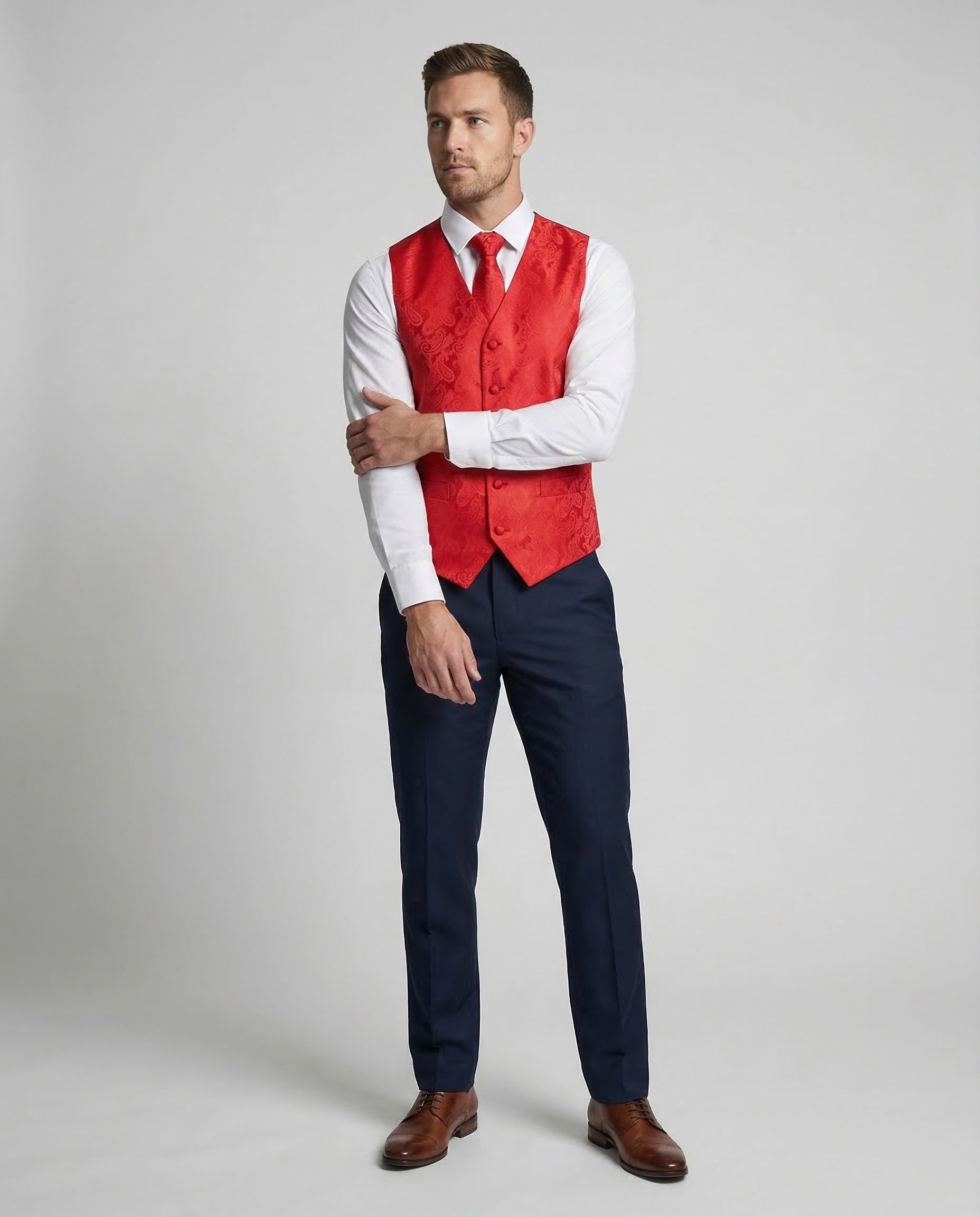 Gilet Uomo Fantasia Paisley Classico - Brentozzi