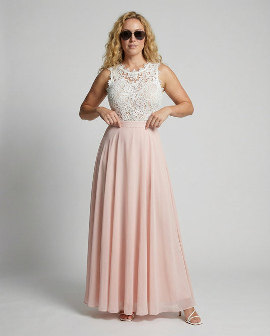 Abito Maxi Donna Girocollo - Brentozzi
