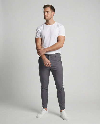 Jeans Uomo Slim Fit con Tessuto Elasticizzato