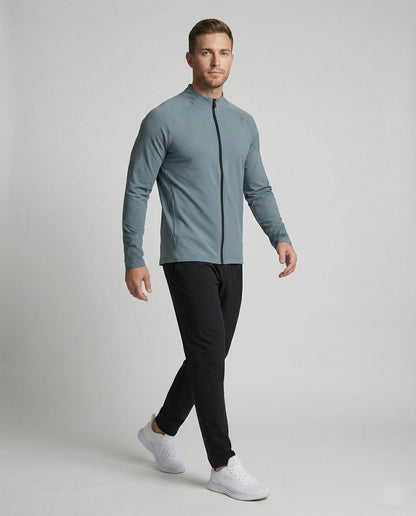 Giacca Sportiva Uomo Traspirante Manica Raglan
