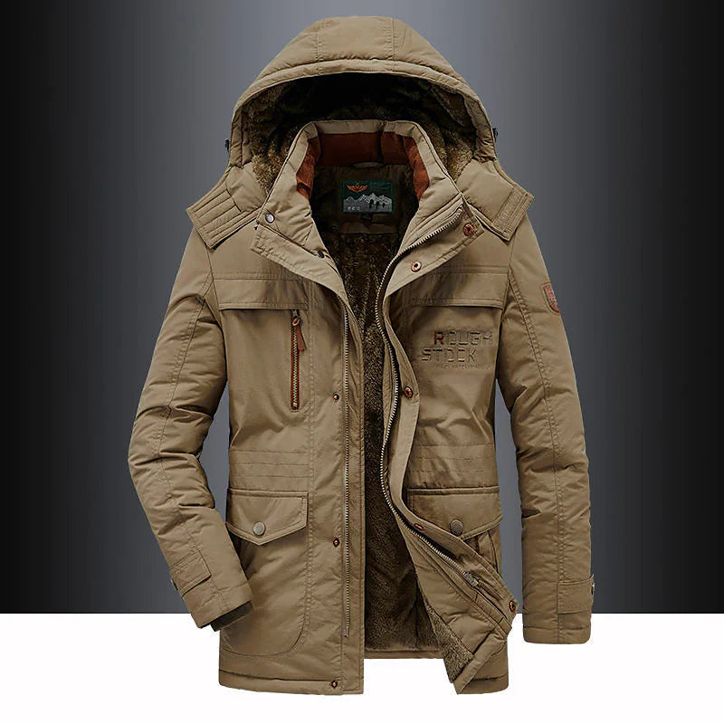 Giacca Invernale Donna Impermeabile in Pile con Cappuccio Pelliccia