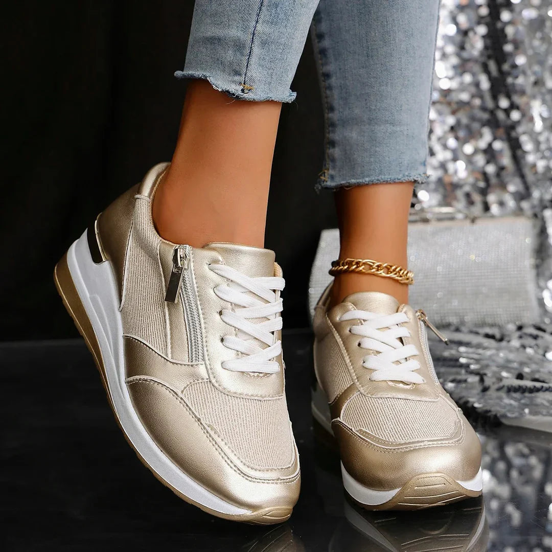 Sneakers Donna Plateau Comode Casual