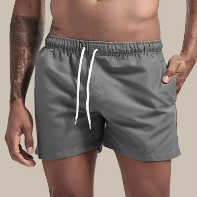 Costume da Bagno Uomo con Coulisse e Tasche Laterali Estivo