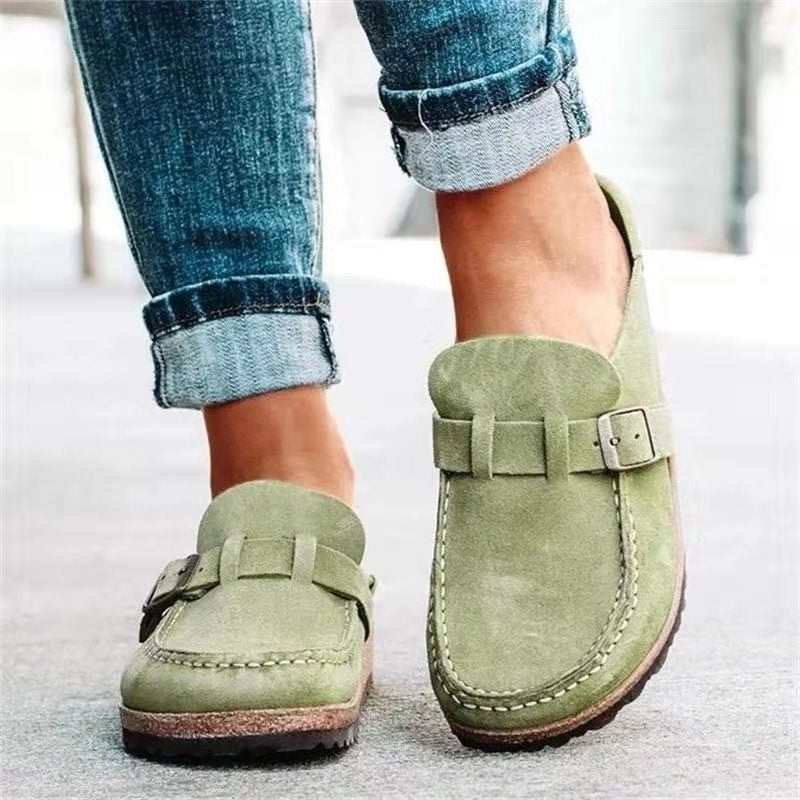 Mocassini Uomo Slip-On Pelle con Fibbia Comodi