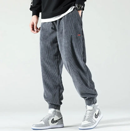 Pantaloni Uomo Taglio Largo Vestibilità Regolare