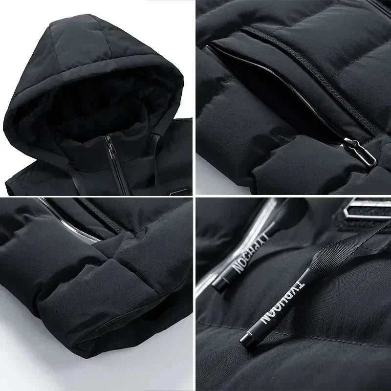 Gilet Uomo Senza Maniche con Motivo a Quadri
