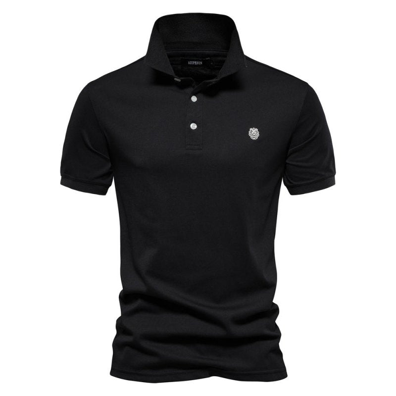 Polo Uomo Classico Cotone Bottoni Minimalisti - Brentozzi