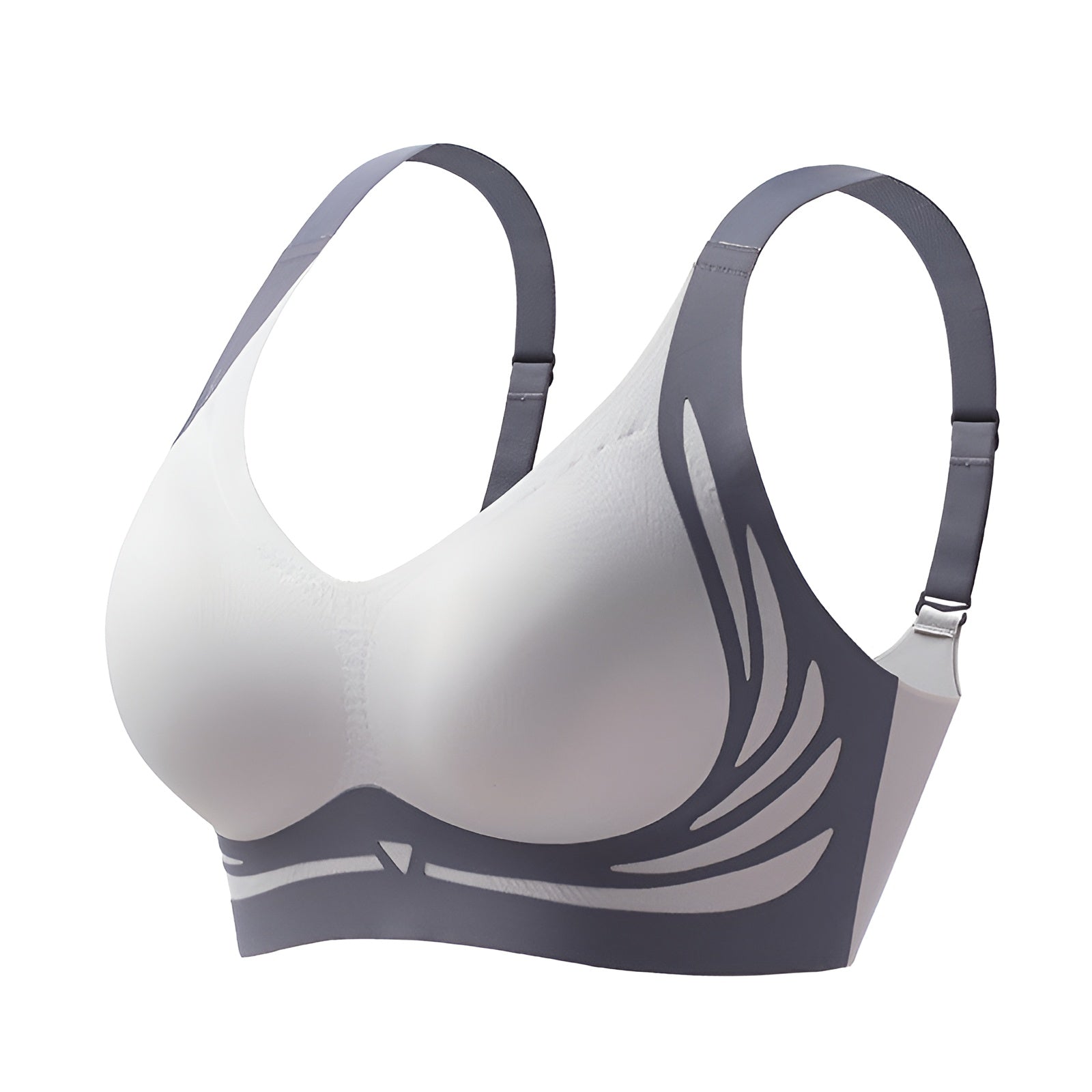 Reggiseno Donna Senza Fili con Spalline Larghe - Brentozzi