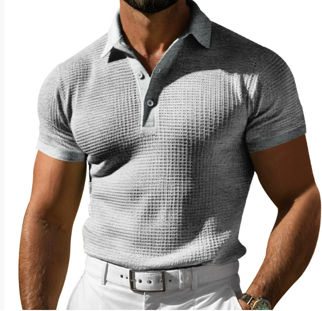 Polo Uomo Tessuto Strutturato Vestibilità Slim - Brentozzi