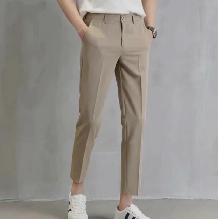 Pantaloni Uomo Vestibilità Stretta Taglio Dritto - Brentozzi