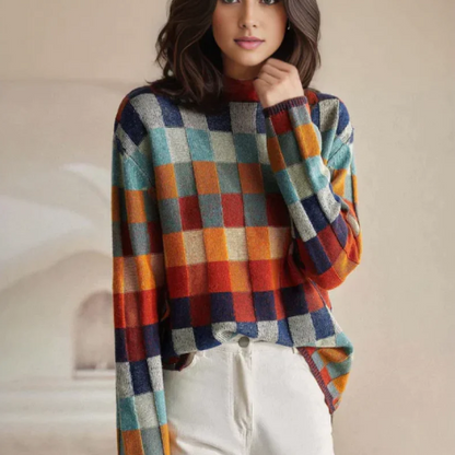Maglione Donna Collo Alto Morbido Vestibilità Comoda - Brentozzi