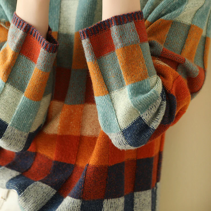 Maglione Donna Collo Alto Morbido Vestibilità Comoda