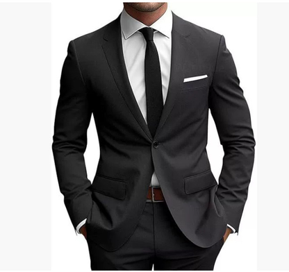 Abito Uomo Elegante Monopetto Slim Fit