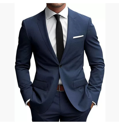 Abito Uomo Elegante Monopetto Slim Fit