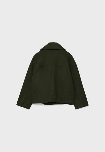 Cappotto Donna Invernale Doppiopetto Corto