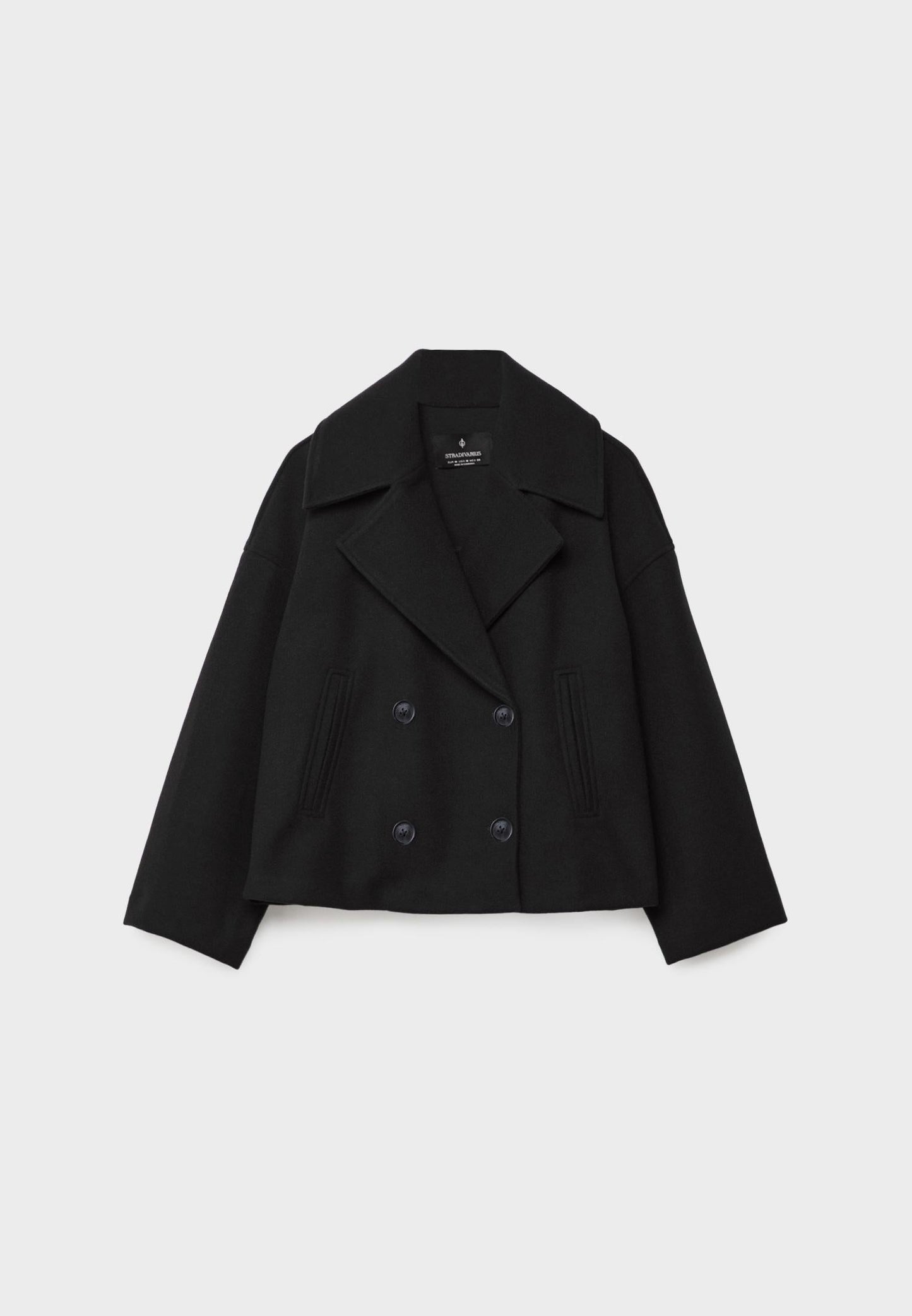 Cappotto Donna Invernale Doppiopetto Corto