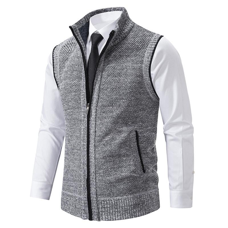 Gilet Uomo con Zip Corto