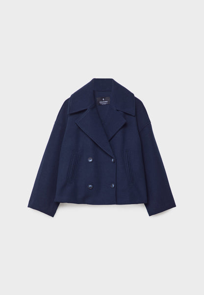 Cappotto Donna Invernale Doppiopetto Corto
