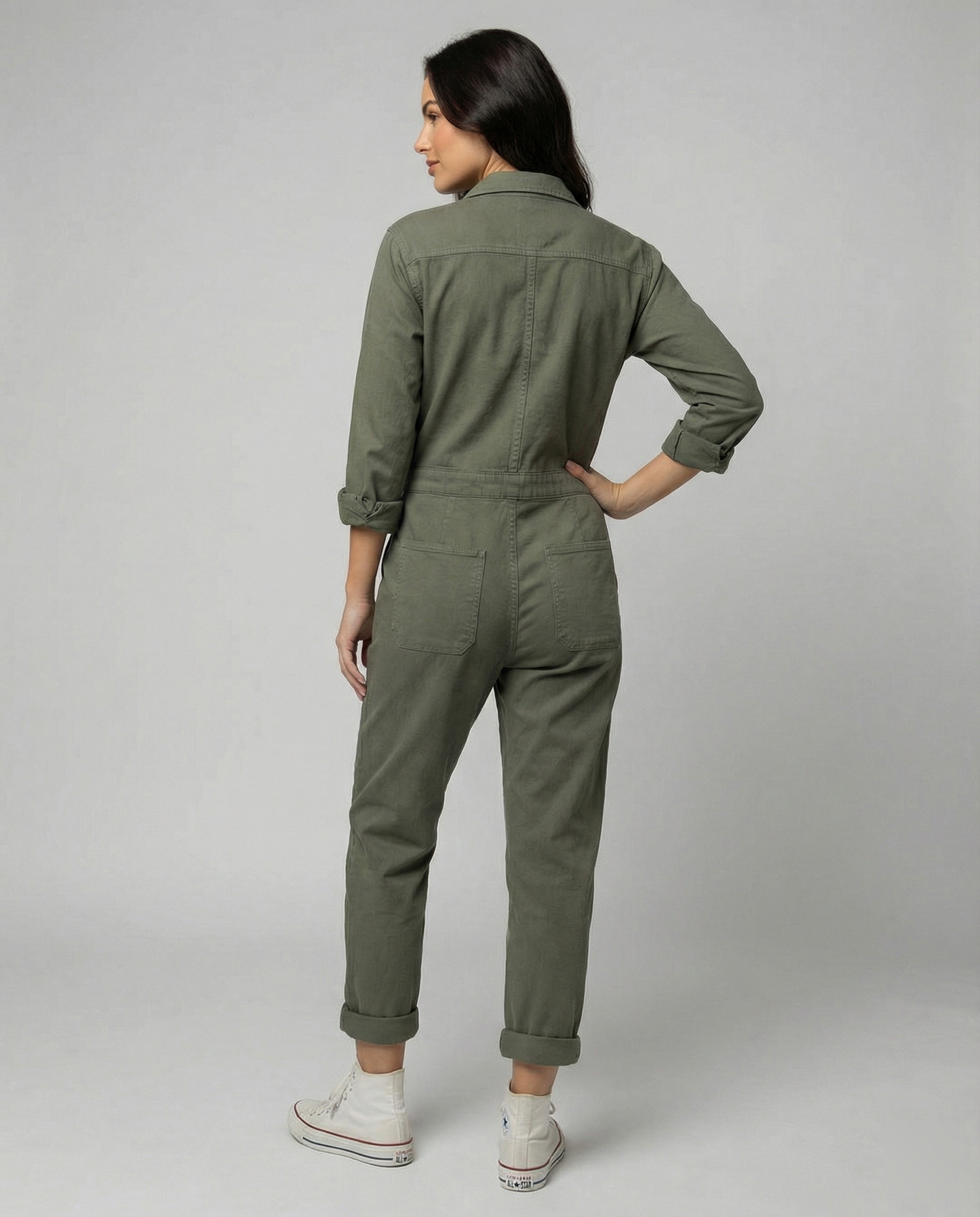 Tuta Donna Utility Casual Vestibilità Comoda