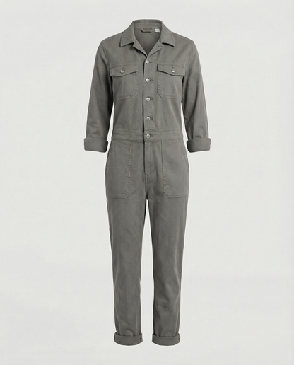 Tuta Donna Utility Casual Vestibilità Comoda