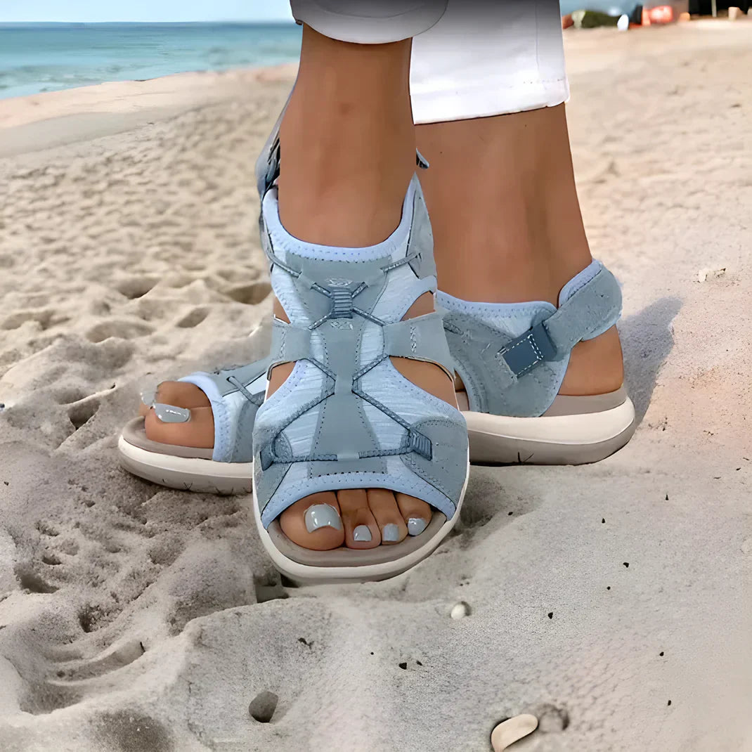 Sandali Trekking Donna con Chiusura a Strappo - Brentozzi