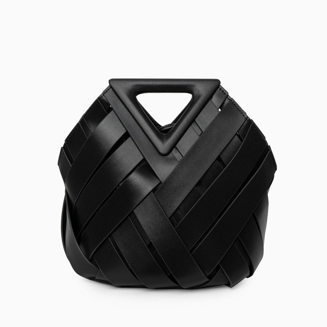 Borsa Donna in Pelle Intrecciata Stile Casual e Formale