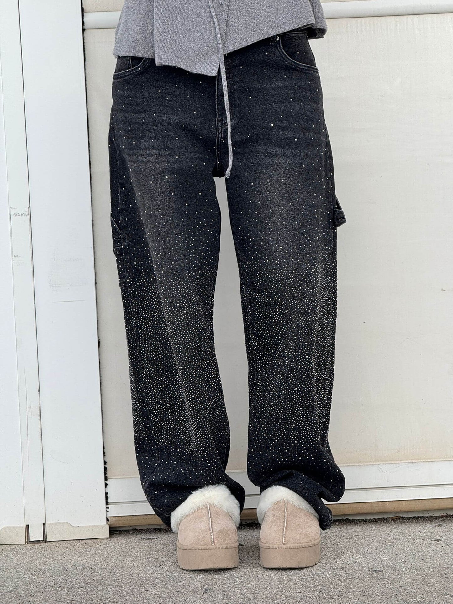 Pantaloni Donna Ampi Primavera Leggeri