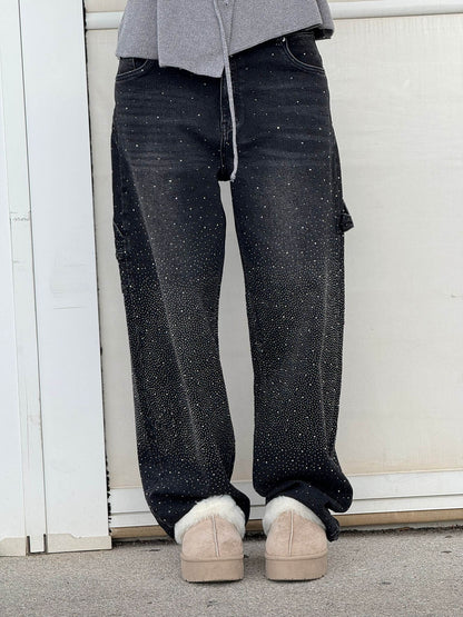 Pantaloni Donna Ampi Primavera Leggeri