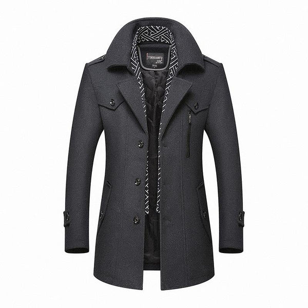Cappotto Uomo Classico Stile Vintage Elegante - Brentozzi