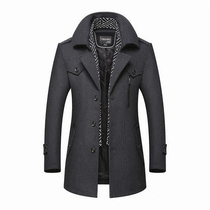 Cappotto Uomo Classico Stile Vintage Elegante - Brentozzi