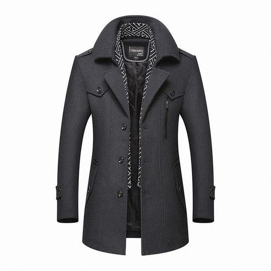 Cappotto Uomo Classico Stile Vintage Elegante - Brentozzi