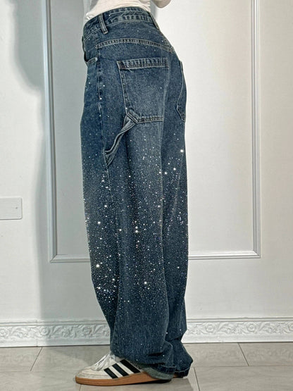 Pantaloni Donna Ampi Primavera Leggeri