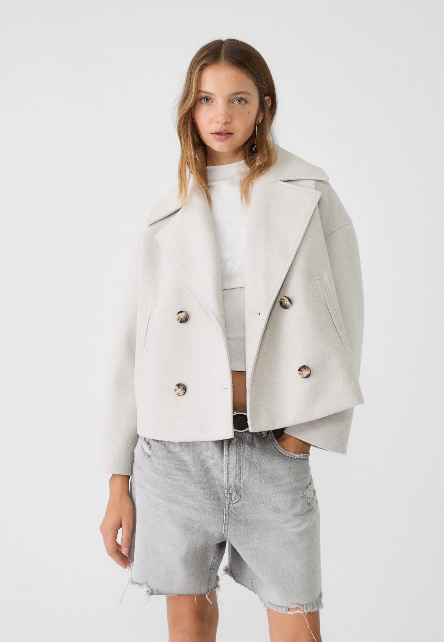 Cappotto Donna Invernale Doppiopetto Corto - Brentozzi