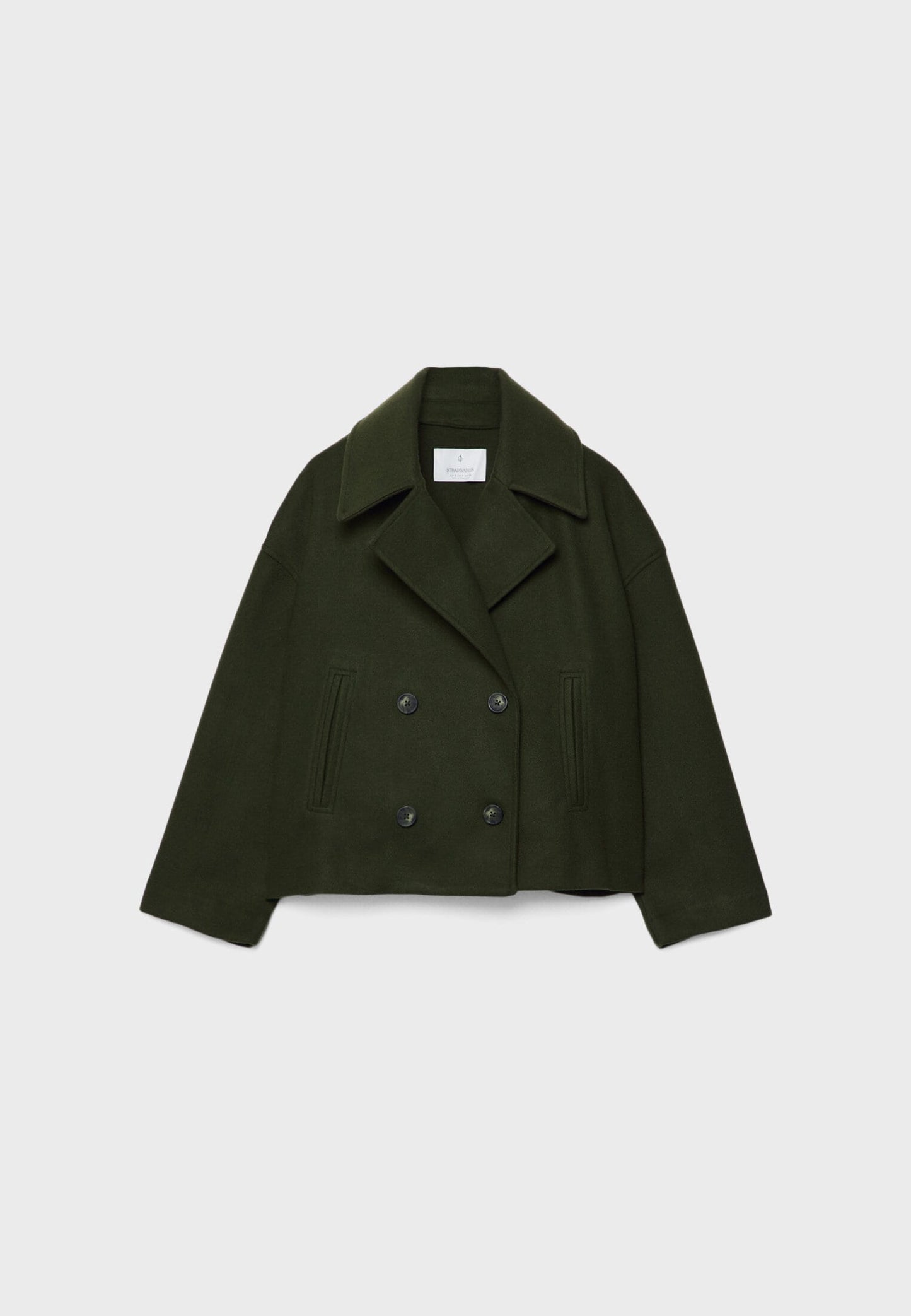 Cappotto Donna Invernale Doppiopetto Corto