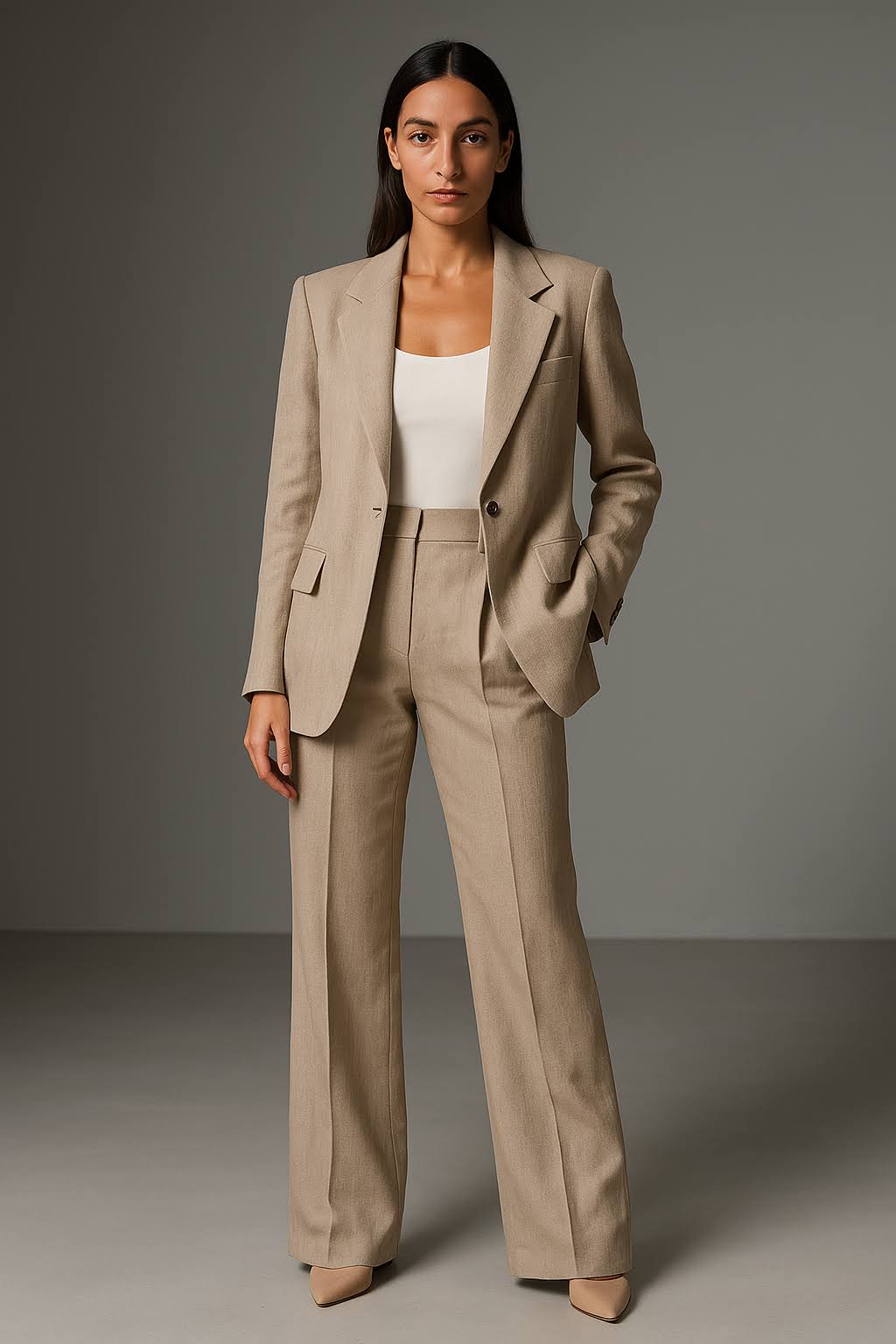 Completo Donna Blazer e Pantaloni Business Casual