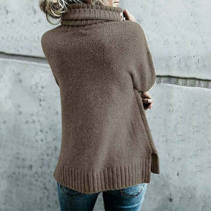 Maglione Donna Oversize in Maglia Girocollo Comodo Casual