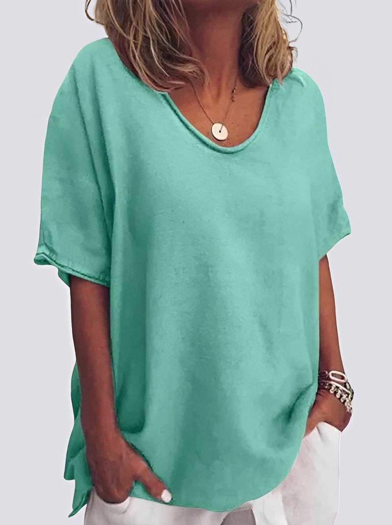 Blusa Donna Casual Vestibilità Ampia