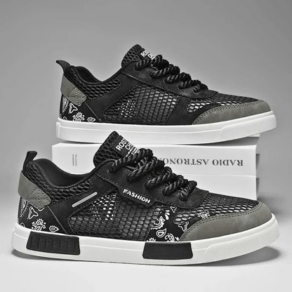 Sneaker Uomo in Mesh con Lacci