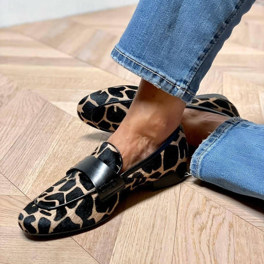 Loafer Donna Pelle Dettaglio Elegante Design - Brentozzi